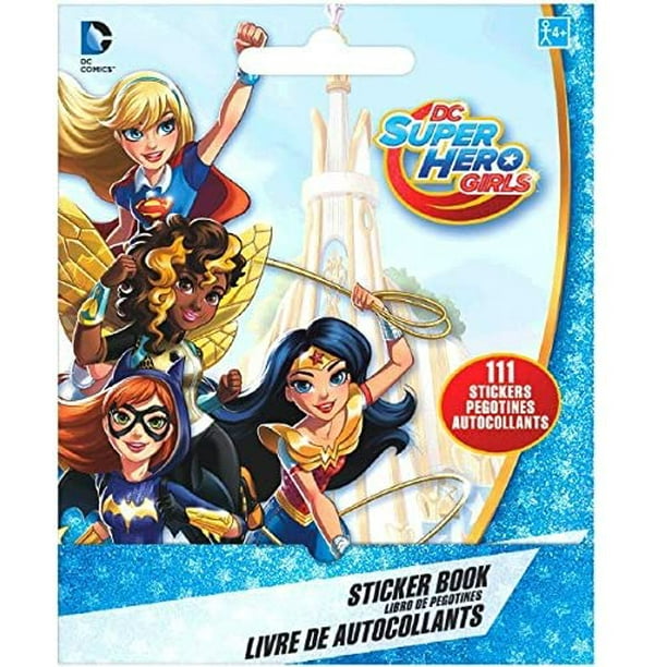 Party Favor TradeMart Inc 150273 DC Superhero Girls Sticker Booklet Party Favor TradeMart Inc 150273 DC Superhero Girls Sticker Booklet